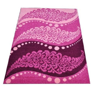 Kusový koberec Floria ružový, Velikosti 120x170cm