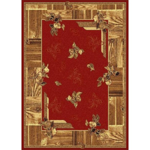 Kusový koberec PP Faglo červený, Velikosti 50x80cm