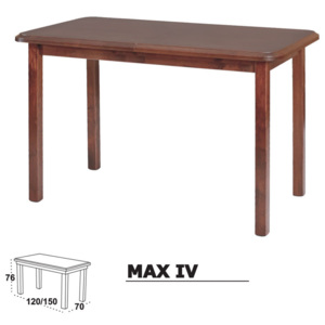 Elbyt Rozkladací jedálenský stôl MAX IV