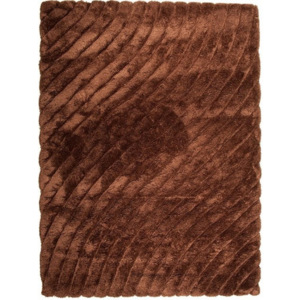 Luxusný kusový koberec viskóza Bianca hnedý, Velikosti 200x290cm