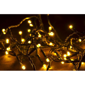 Vianočné LED osvetlenie 30 m - teplá biela, 300 diód