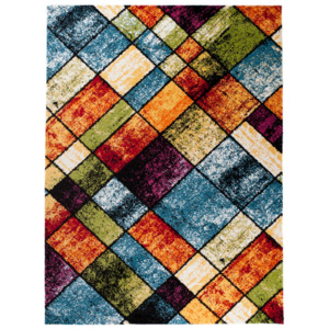 Kusový koberec Geom viafarebný, Velikosti 80x150cm