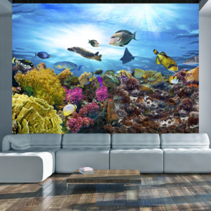 Fototapeta - Coral reef 150x105 cm