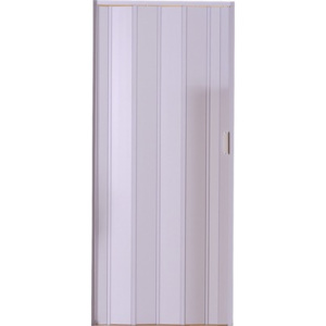 Zhrňovacie dvere Luciana, 73x200 cm, biele