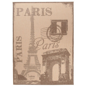 Kusový koberec Paríž hnedý 80x200, Velikosti 80x200cm