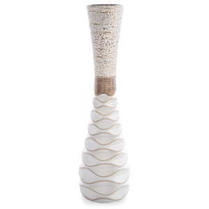 Luxusná keramická váza 14x49 cm