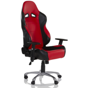 Kancelárska otočná stolička RS Series čierna/červená