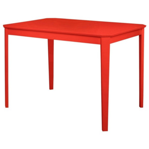 Červený jedálenský stôl Støraa Trento, 76 x 110 cm