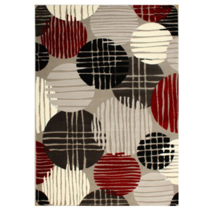Luxusný koberec akryl Asix červený, Velikosti 160x235cm
