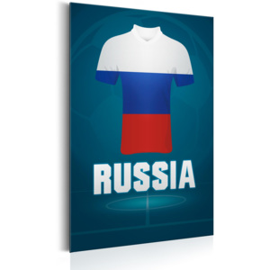Kovový plagát - Football: Russia [Allplate] 31x46