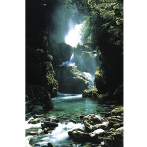 Plagát New Zealand - Waterfall 61x91,5 cm