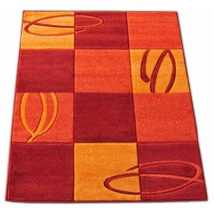 Kusový koberec Mendo oranžový, Velikosti 80x150cm