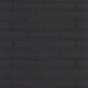 Vinylové tapety, tehla čierna, Stones and Style 913670, P+S International, rozmer 10,05 m x 0,53 m