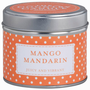 Sviečka v dózičke - Mango a mandarínka