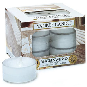 Čajové sviečky Yankee Candle 12ks - Angel Wings