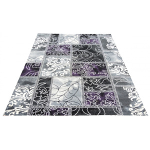 Kusový koberec PP Marion sivofialový, Velikosti 150x210cm