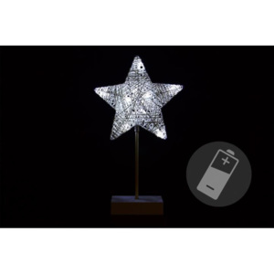 Vánoční dekorace - hvězda - 40 cm 10 LED