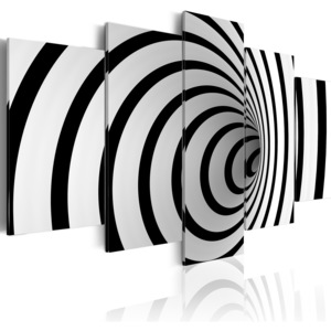 Obraz - A black & white hole 100x50