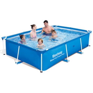 Bestway Steel Pro obdĺžnikový bazén s oceľovým rámom 259x170x61cm