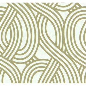 Vliesové tapety, moderný vzor zlatý, Carat 1334560, P+S International, rozmer 10,05 m x 0,53 m
