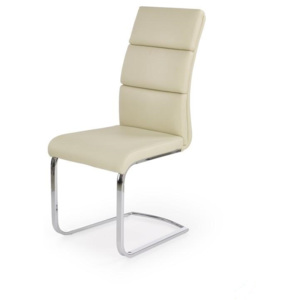 Halmar Kovová stolička K230 krémová