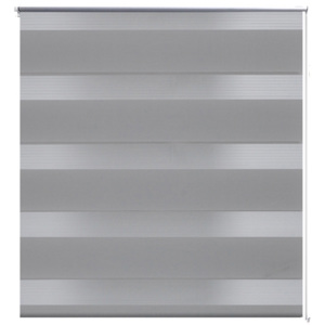 Roleta vzor zebra, 40 x 100 cm, sivá
