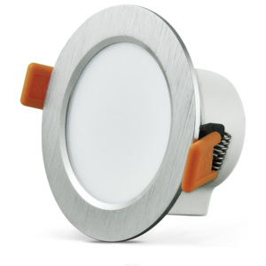 Polux LED Podhľadové svietidlo VENUS LED/7W/230V strieborná guľaté SA0566 + záruka 5 rokov zadarmo