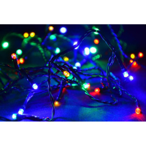 Vianočné LED osvetlenie 30 m - farebné, 300 diód