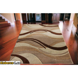 Kusový koberec Fantázia vlny béžový, Velikosti 133x180cm