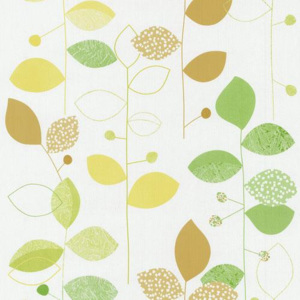 Papierové tapety, listy zeleno-hnedé, X-treme Colors 556140, P+S International, rozmer 10,05 m x 0,53 m
