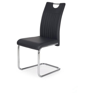 Jedálenská stolička K258 čierna Halmar