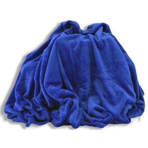 Homeville deka mikroplyš 150x200 cm modrá