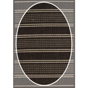 Kusový koberec Inna hnedý ovál, Velikosti 120x160cm