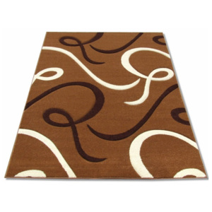 Kusový koberec stužky karamelový, Velikosti 160x220cm