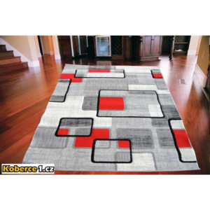 Kusový koberec Sabri sivý, Velikosti 100x180cm