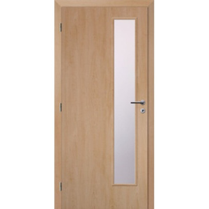 Interiérové dvere Solodoor Zenit XXII presklené, 80 L, fólia javor
