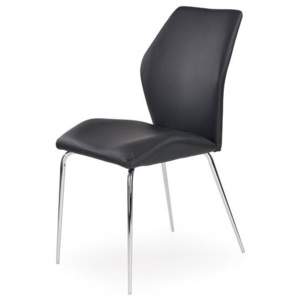 Kovová stolička Halmar K253 čierna