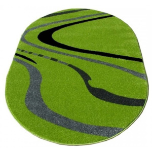 Kusový koberec Hilar zelený ovál, Velikosti 120x170cm