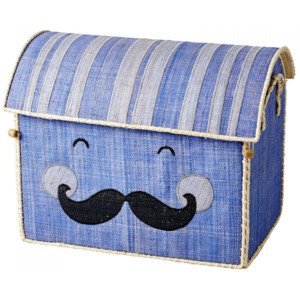 Detský úložny box Smiling Moustache (kód JESEN2018 na -20 %)