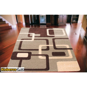 Kusový koberec Siro hnědý, Velikosti 140x190cm