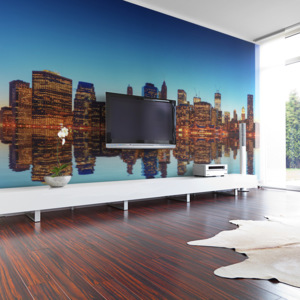 Artgeist Fototapeta - Skyline of New York from the water 450x270