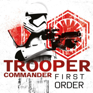Obraz na plátne Star Wars: Poslední Jediovia - Tooper Commander First Order, (40 x 40 cm)