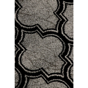 Kusový koberec Isabel čierny ovál, Velikosti 120x170cm