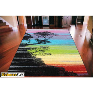 Kusový koberec Japan tyrkysový, Velikosti 133x180cm
