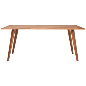 Jedálenský stôl z masívneho akáciového dreva, hnedý