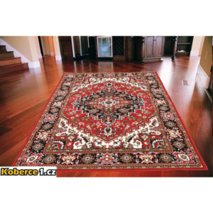 Kusový koberec PP klasický vzor červený, Velikosti 160x230cm