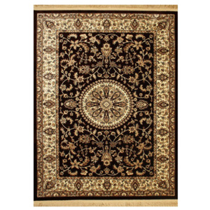 Kusový koberec Mashhad hnědý, Velikosti 40x60cm