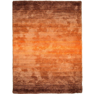 Luxusný kusový koberec viskóza Azur hnedý, Velikosti 80x150cm