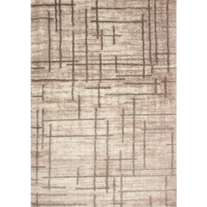 Kusový koberec Shaggy vlas 30 mm Paradis béžový, Velikosti 60x100cm