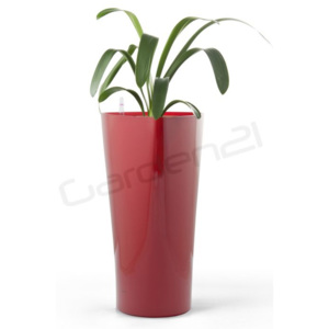 Samozavlažovací kvetináč G21 Trio červený 29,5cm